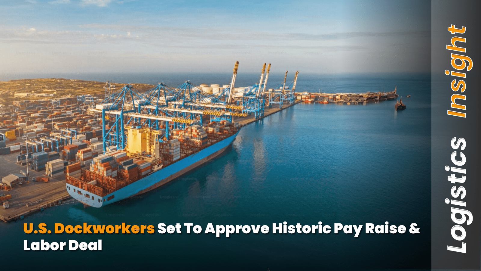 U.S. Dockworkers Set to Approve Historic Pay Raise & Labor Deal