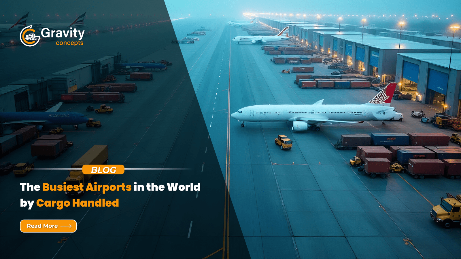 The Busiest Airports in the World by Cargo Handled